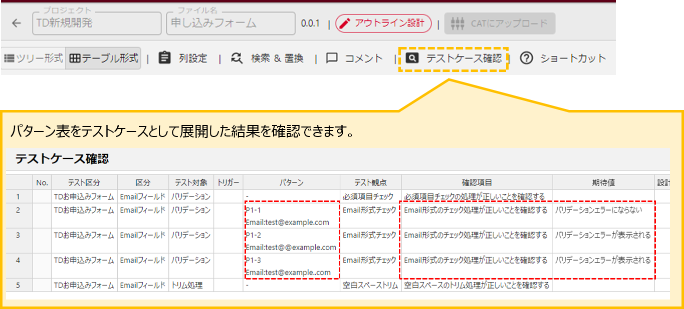generate case